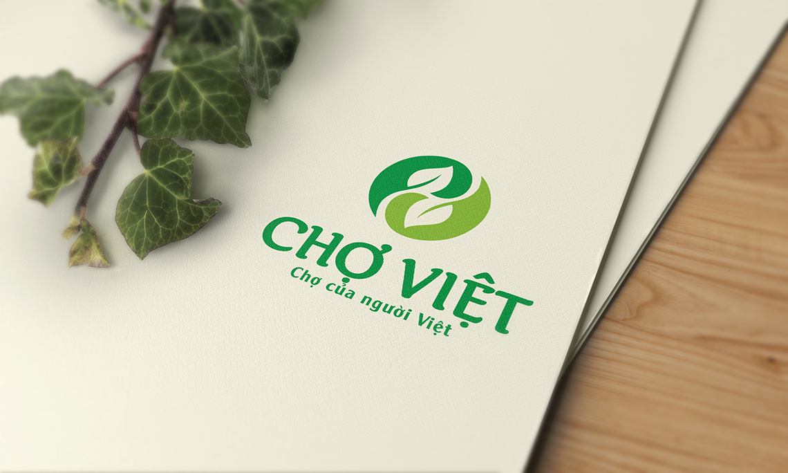 HTX Chợ Việt - Thiết kế logo và bộ nhận diện văn phòng HTX Chợ Việt